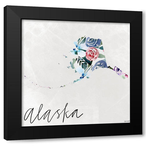 Alaska Black Modern Wood Framed Art Print with Double Matting by Doucette, Katie