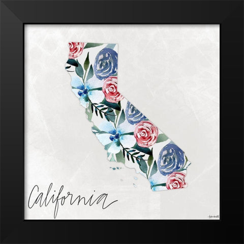 California Black Modern Wood Framed Art Print by Doucette, Katie