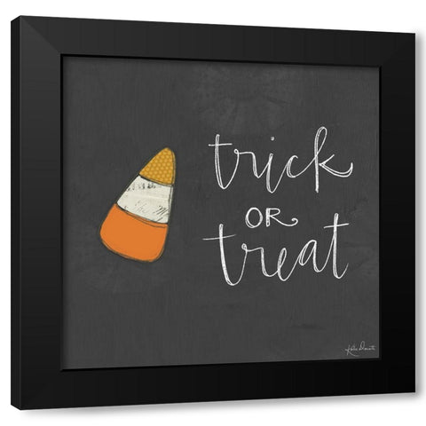 Trick or Treat Black Modern Wood Framed Art Print with Double Matting by Doucette, Katie
