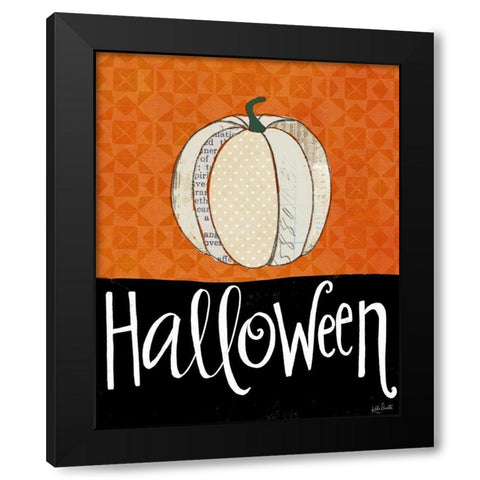 Halloween Black Modern Wood Framed Art Print with Double Matting by Doucette, Katie