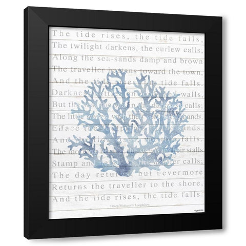 Tide Rises Black Modern Wood Framed Art Print by Brown, Kyra