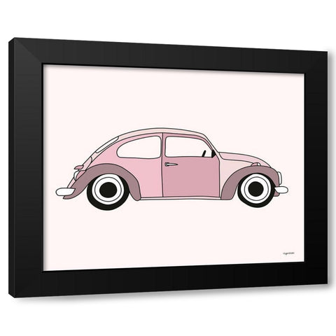 Dub Line Black Modern Wood Framed Art Print with Double Matting by Brown, Kyra