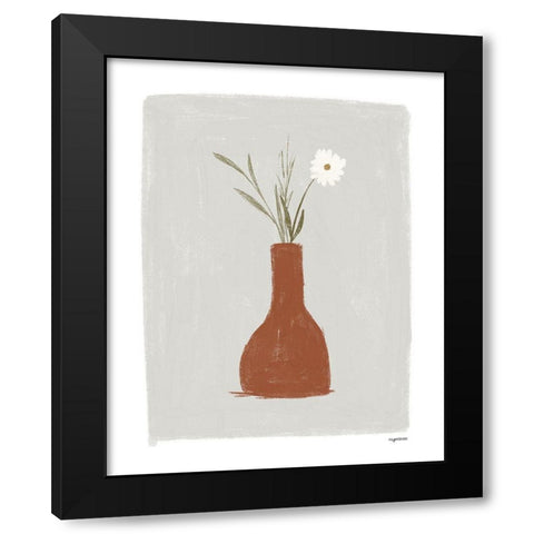 Cafe I Black Modern Wood Framed Art Print by Brown, Kyra