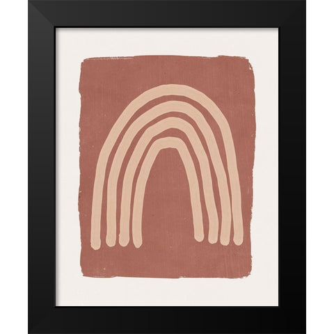 Primitive Arch I Black Modern Wood Framed Art Print by Blue, Nina