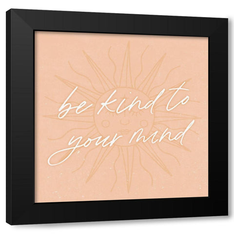 Your Mind Black Modern Wood Framed Art Print with Double Matting by Blue, Nina