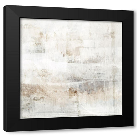 Celestial Light Black Modern Wood Framed Art Print by Blue, Nina