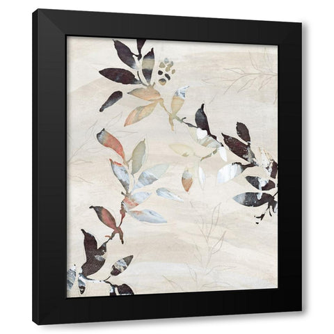 Neutral Botanical VI Black Modern Wood Framed Art Print with Double Matting by Blue, Nina