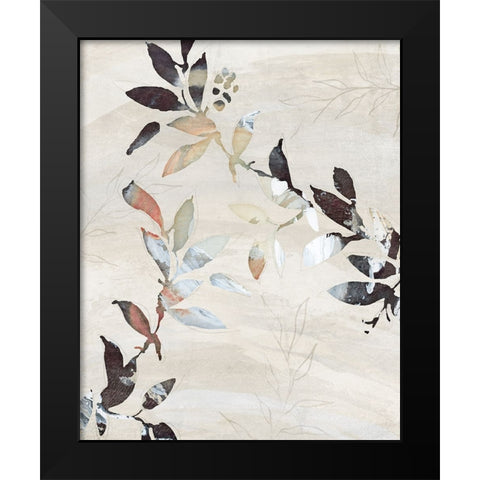 Neutral Botanical VI Black Modern Wood Framed Art Print by Blue, Nina