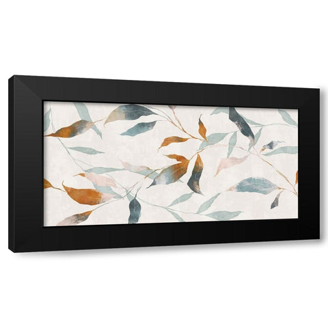Summer Botanical II Black Modern Wood Framed Art Print by Blue, Nina
