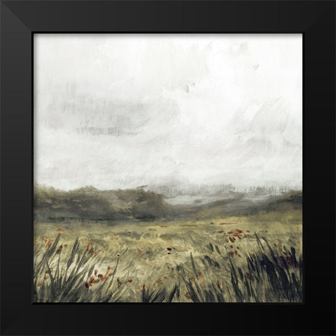 Moody Landscape I Black Modern Wood Framed Art Print by Blue, Nina
