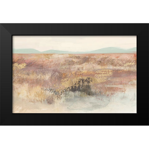 Neutral Landscape Black Modern Wood Framed Art Print by Blue, Nina