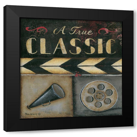 Classic Black Modern Wood Framed Art Print with Double Matting by Lewis, Kim