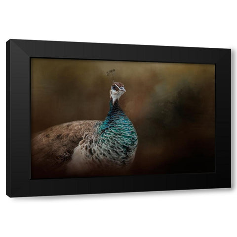 Shes a Lady Black Modern Wood Framed Art Print with Double Matting by Parker, Kelley