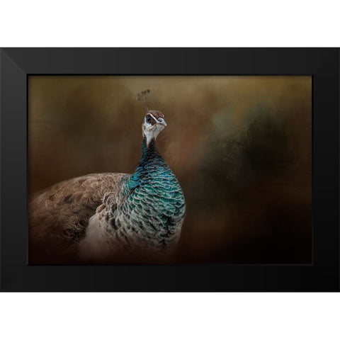 Shes a Lady Black Modern Wood Framed Art Print by Parker, Kelley