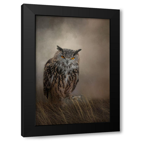 One Foot Forward Black Modern Wood Framed Art Print with Double Matting by Parker, Kelley