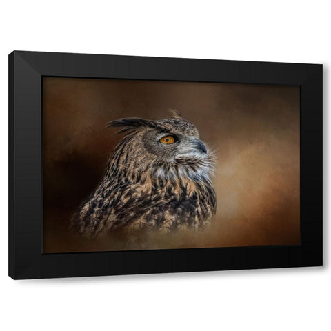 Seeking the Light Black Modern Wood Framed Art Print by Parker, Kelley