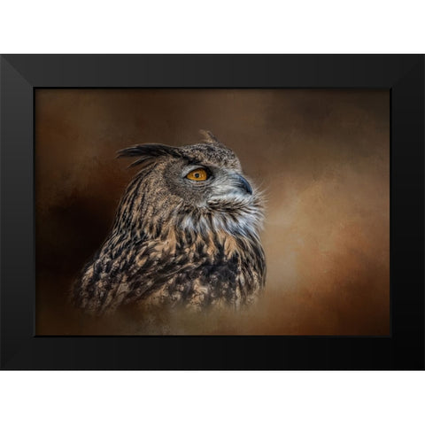 Seeking the Light Black Modern Wood Framed Art Print by Parker, Kelley