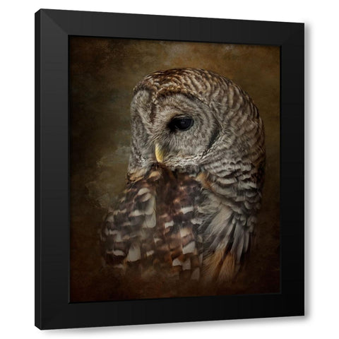 Time to Reflect Black Modern Wood Framed Art Print with Double Matting by Parker, Kelley