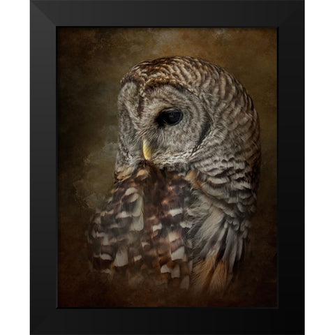 Time to Reflect Black Modern Wood Framed Art Print by Parker, Kelley