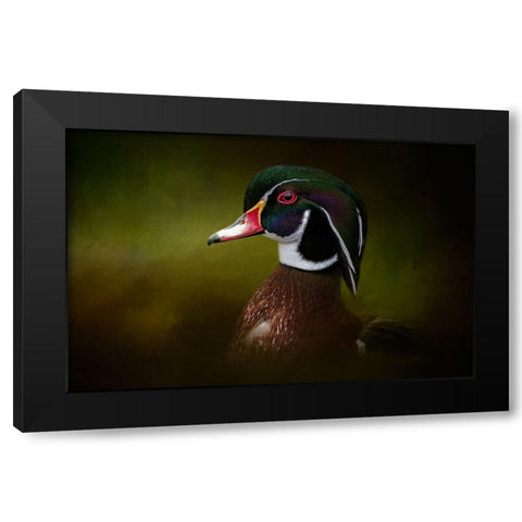 Color Palette Black Modern Wood Framed Art Print by Parker, Kelley