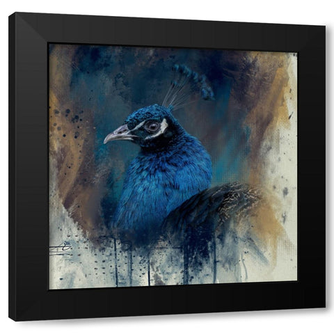 Grace and Beauty Black Modern Wood Framed Art Print by Parker, Kelley