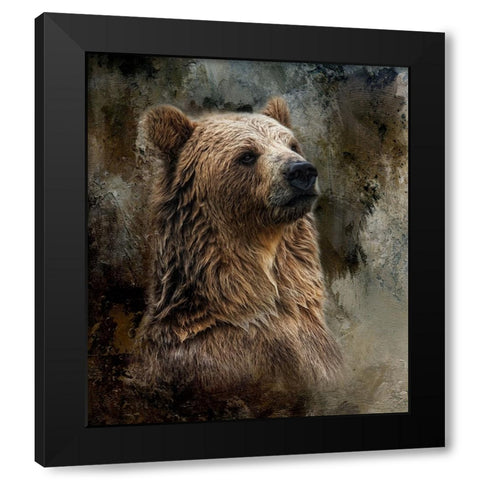 Powerful Black Modern Wood Framed Art Print with Double Matting by Parker, Kelley