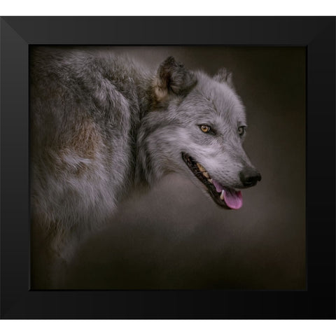 Eye on the Prize Black Modern Wood Framed Art Print by Parker, Kelley