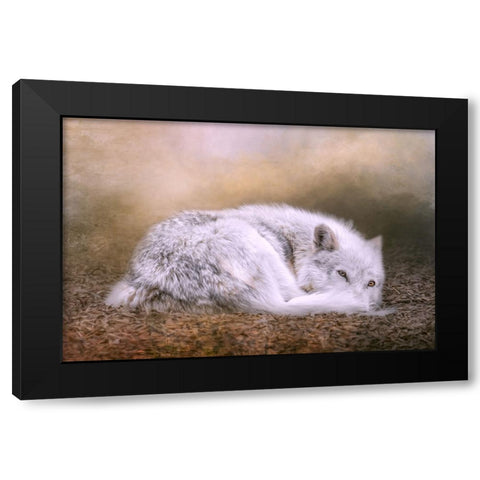 For Your Eyes Only Black Modern Wood Framed Art Print by Parker, Kelley