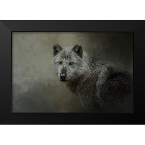 The Last Look Back Black Modern Wood Framed Art Print by Parker, Kelley