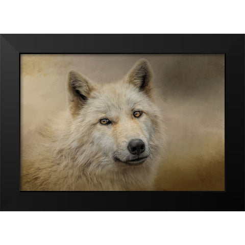 Windows to the Soul Black Modern Wood Framed Art Print by Parker, Kelley