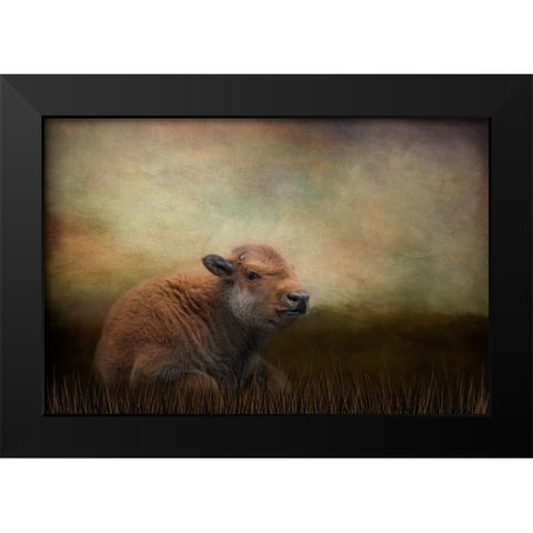 Next Generation Black Modern Wood Framed Art Print by Parker, Kelley