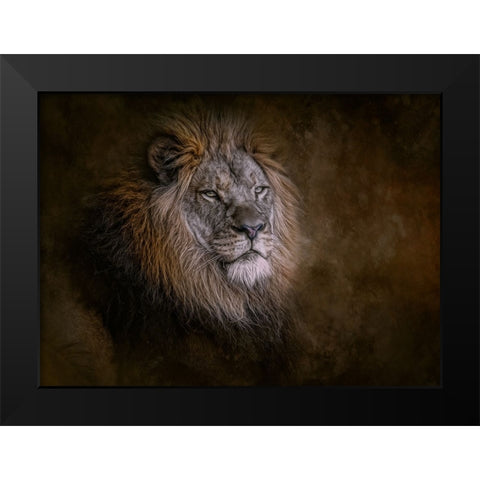 Inner Strength Black Modern Wood Framed Art Print by Parker, Kelley