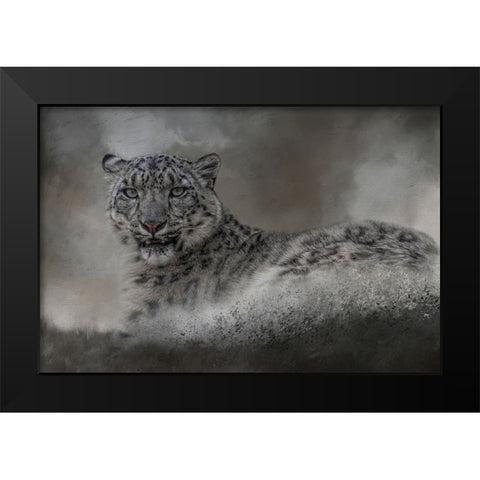 The Legend Black Modern Wood Framed Art Print by Parker, Kelley
