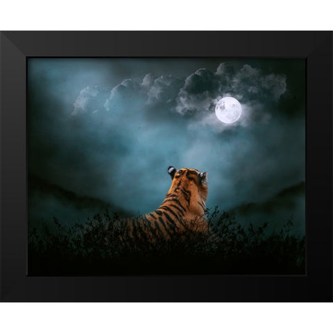 Light on the Kingdom Black Modern Wood Framed Art Print by Parker, Kelley