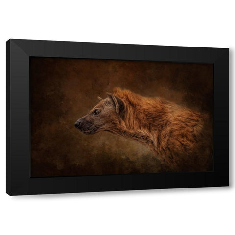 Beastly Black Modern Wood Framed Art Print by Parker, Kelley