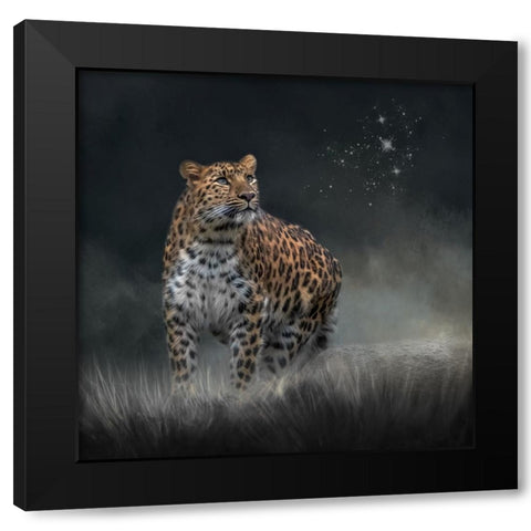 Neverending Dreamer Black Modern Wood Framed Art Print by Parker, Kelley