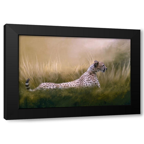 Hidden Danger Black Modern Wood Framed Art Print with Double Matting by Parker, Kelley