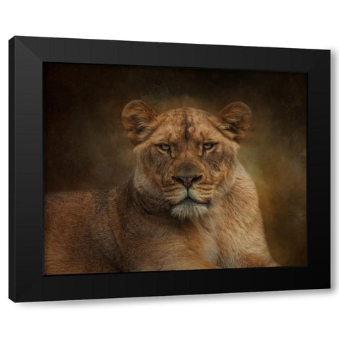 Confidence in Power Black Modern Wood Framed Art Print with Double Matting by Parker, Kelley