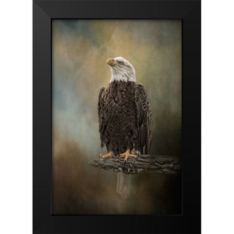 Skyward Spirit Black Modern Wood Framed Art Print by Parker, Kelley