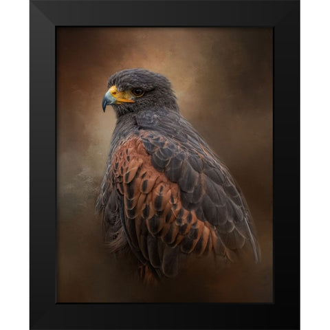 Always Alert Black Modern Wood Framed Art Print by Parker, Kelley