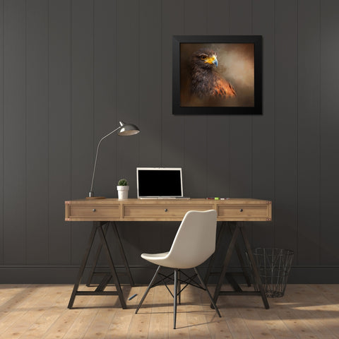 Following the Light Black Modern Wood Framed Art Print by Parker, Kelley