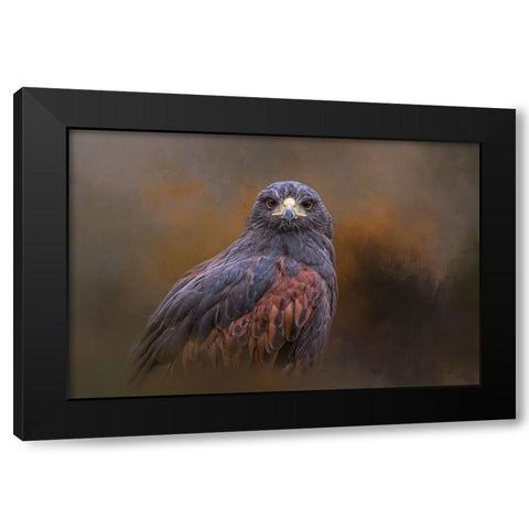 Extreme Focus Black Modern Wood Framed Art Print by Parker, Kelley