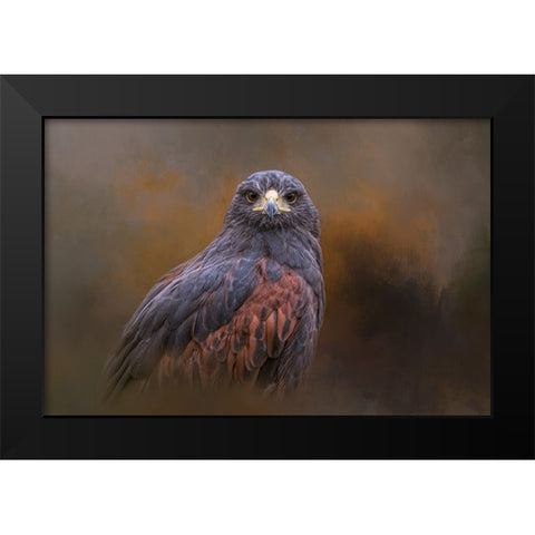 Extreme Focus Black Modern Wood Framed Art Print by Parker, Kelley