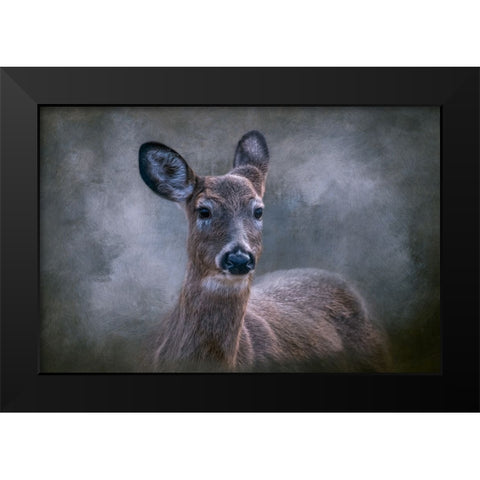 Wild Beauty Black Modern Wood Framed Art Print by Parker, Kelley