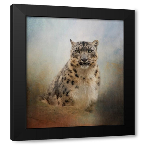 Try Me Black Modern Wood Framed Art Print with Double Matting by Parker, Kelley