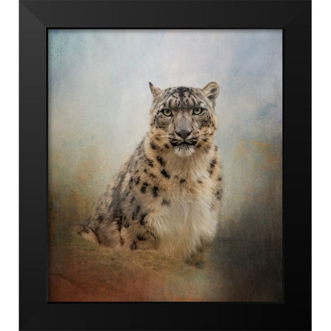 Try Me Black Modern Wood Framed Art Print by Parker, Kelley