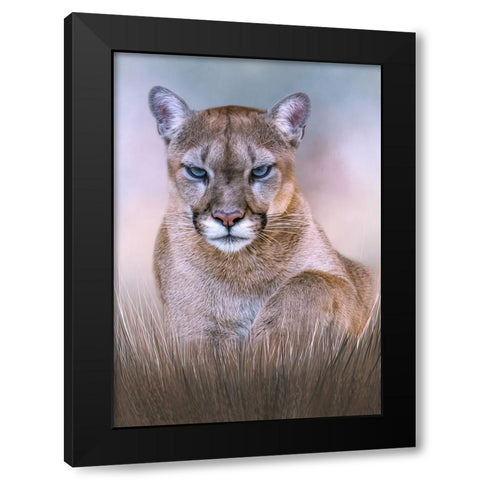 The Hypnotist Black Modern Wood Framed Art Print by Parker, Kelley