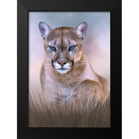 The Hypnotist Black Modern Wood Framed Art Print by Parker, Kelley