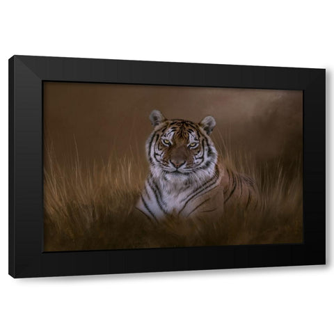In the Depth of Your Eyes Black Modern Wood Framed Art Print with Double Matting by Parker, Kelley