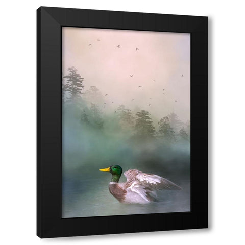 Beauty in the Midst Black Modern Wood Framed Art Print with Double Matting by Parker, Kelley